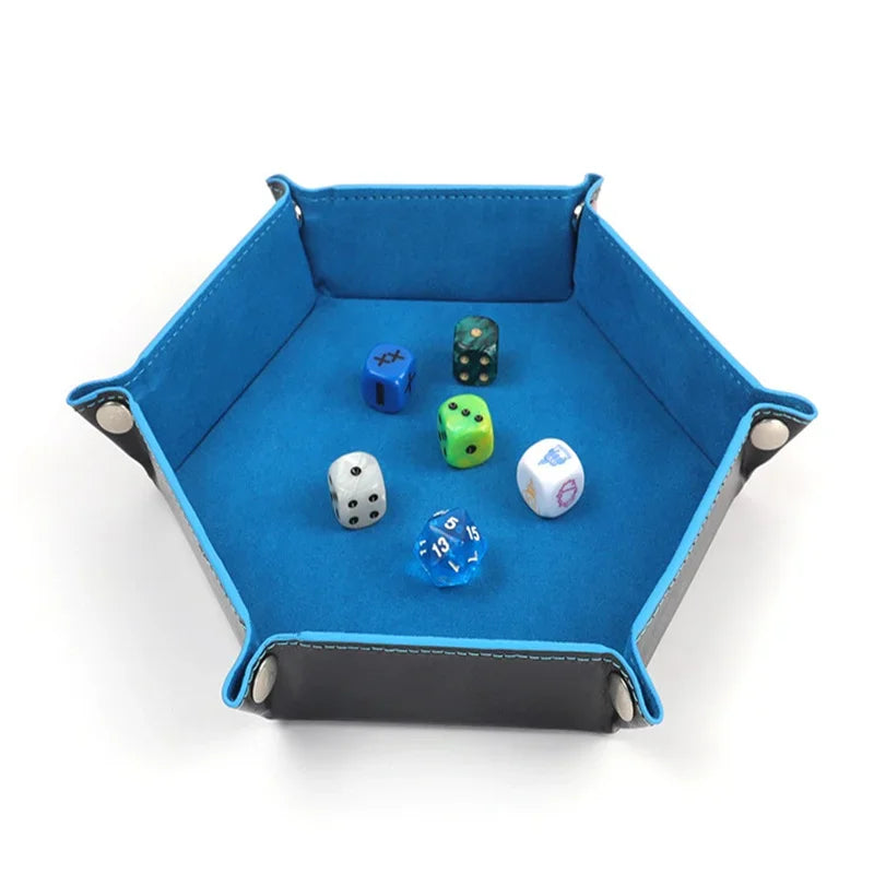 Bandeja Hexagonal de Dados - Forrada