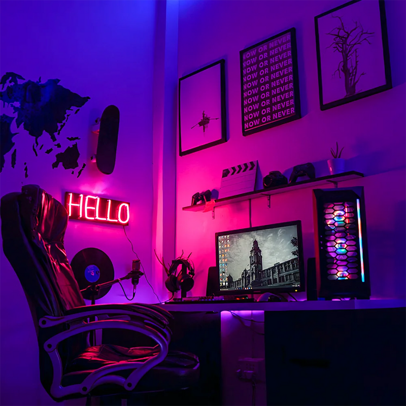 Fita LED RGB 5050 – 5 Metros com Controle e Fonte | À Prova d'Água – IP65 | Bivolt