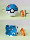 Pokebola com figura Pokémon colecionável
