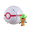 Pokebola com figura Pokémon colecionável