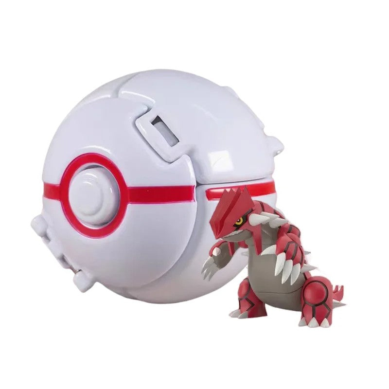 Pokebola com figura Pokémon colecionável