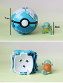 Pokebola com figura Pokémon colecionável