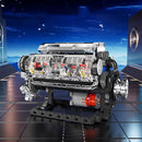 Motor MK V8 Model Kit – 535 Peças | Modelo para Montagem