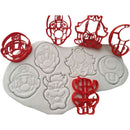 Kit Cortadores de Biscoito – Super Mario (5 Unidades)