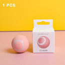 Bolinha automática para pets com carregamento USB - Rosa