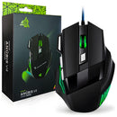 Mouse Gamer com fio 2400 DPI Com LED 7 Botões Anúbis V4 Knup KP-V4