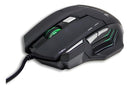 Mouse Gamer com fio 2400 DPI Com LED 7 Botões Anúbis V4 Knup KP-V4