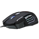 Mouse Gamer com fio 2400 DPI Com LED 7 Botões Anúbis V4 Knup KP-V4