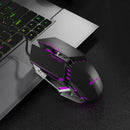 Mouse Gamer Com Fio USB 7 Botões LED RGB Hrebos HS-311